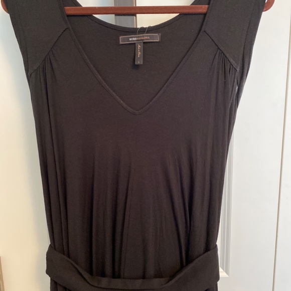 Belted midi jersey dress - Picture 3 of 3